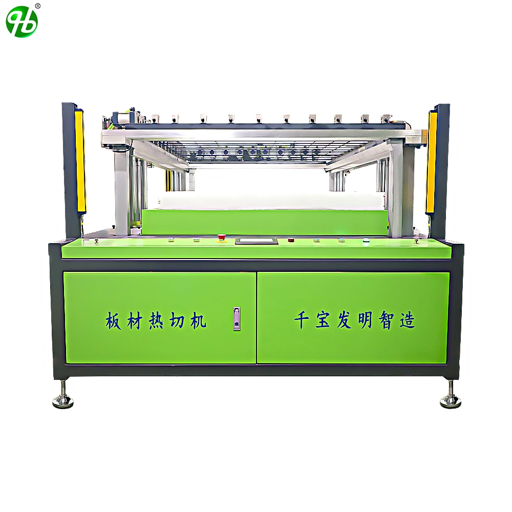 EPE PE Polyethylene Foam Plank Tray Hot Cutting Slitting Machine Hot Knife Cutting Machine