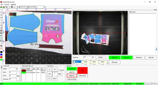 100 W 130 W CCD Câmera Máquina de Corte a Laser Pano Máquina de Corte de Tecido Têxtil Alimentação Automática para Venda