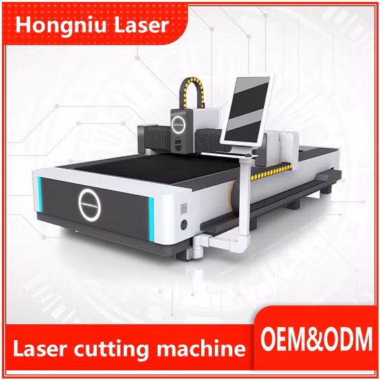 Preço de Fabricação Hn 1000W 1500W CNC Metal Fiber Laser Cutting Machine para Metal/Aço Inoxidável/Cobre/Alumínio